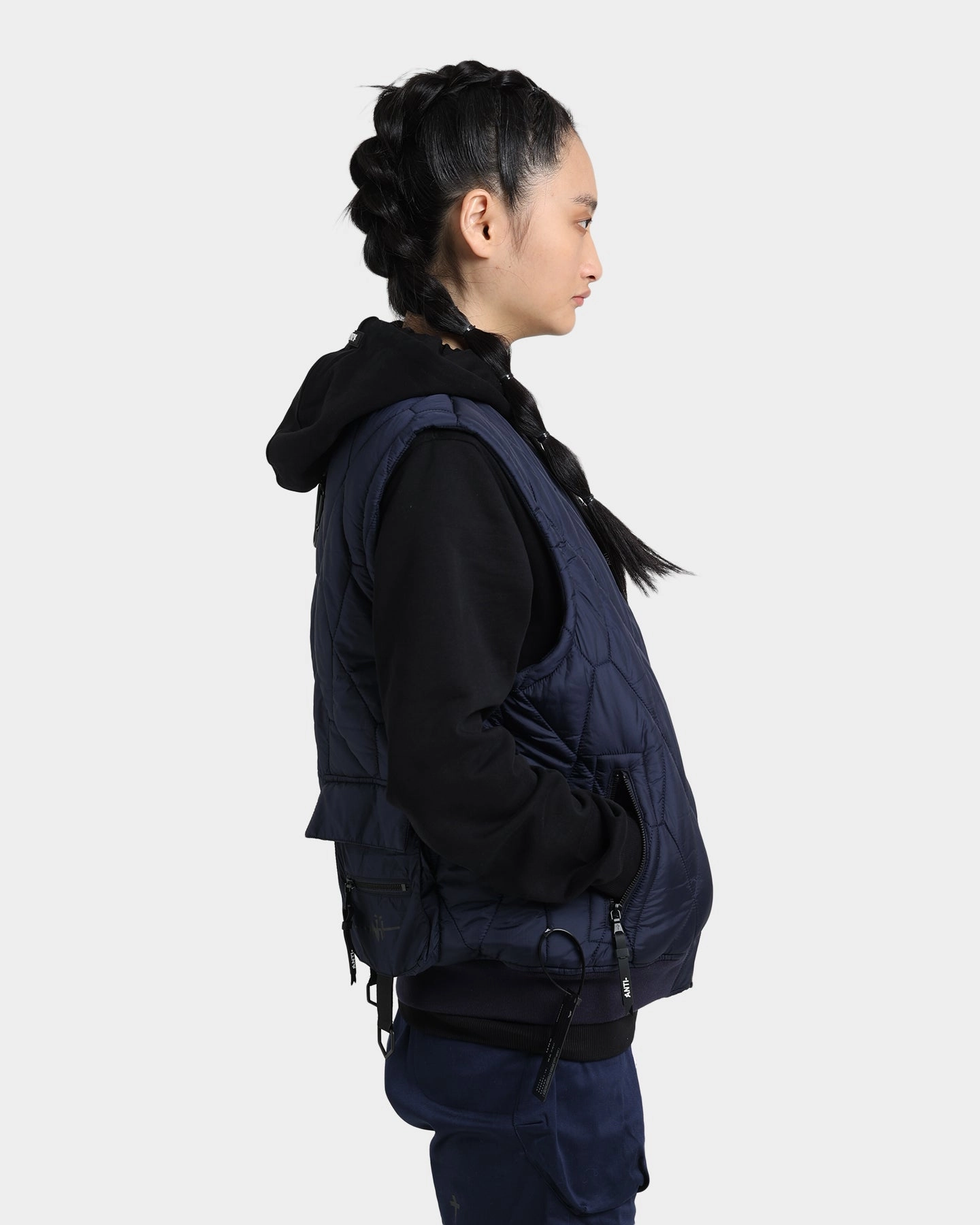 The Anti Order CHKDSK Tactical Vest Navy Adaptive Temperature Control