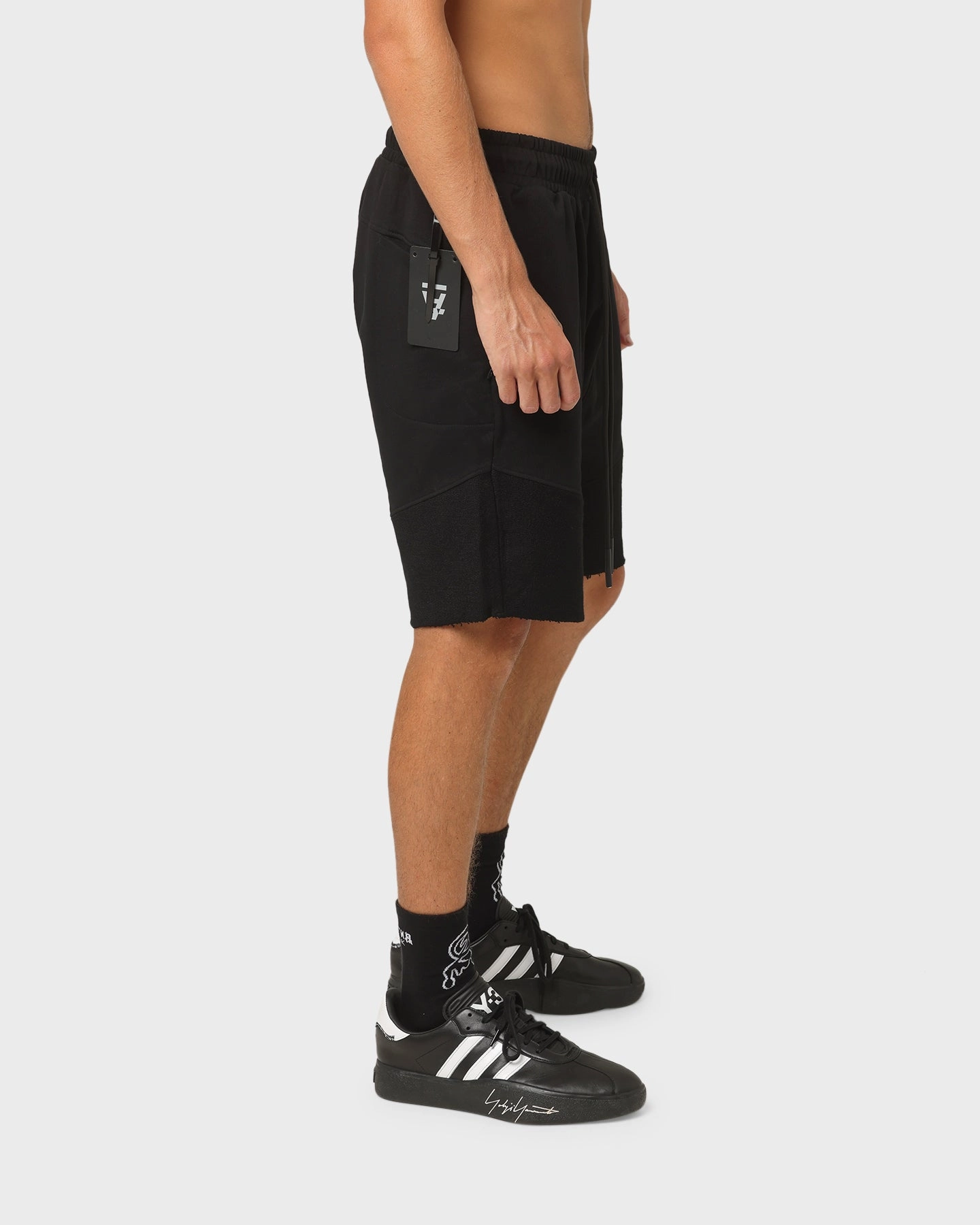 Office Attire The Anti Order Dead Sneaker Shorts Black