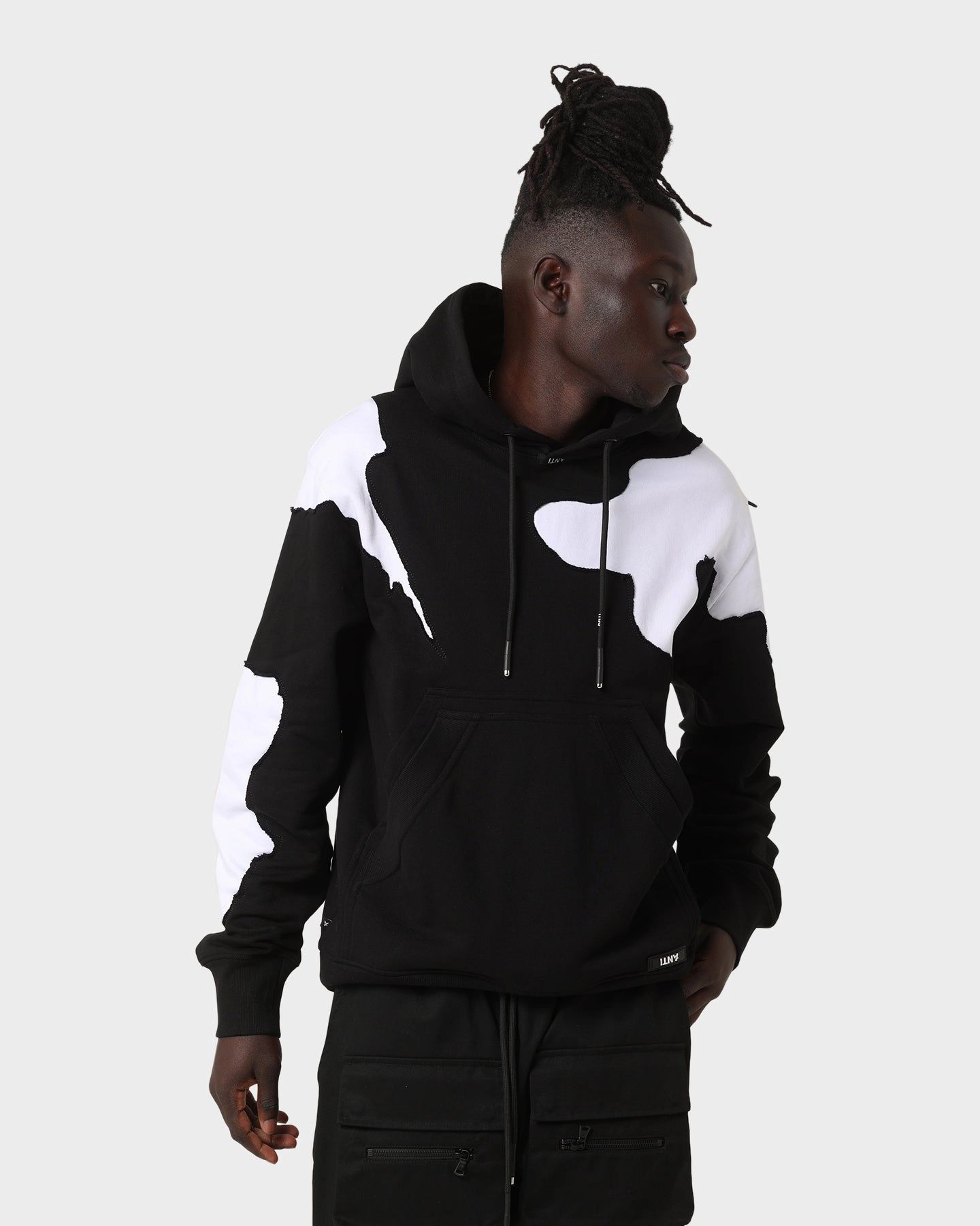 Infrastructure Culture The Anti Order Deconstruction Hoodie Black/White