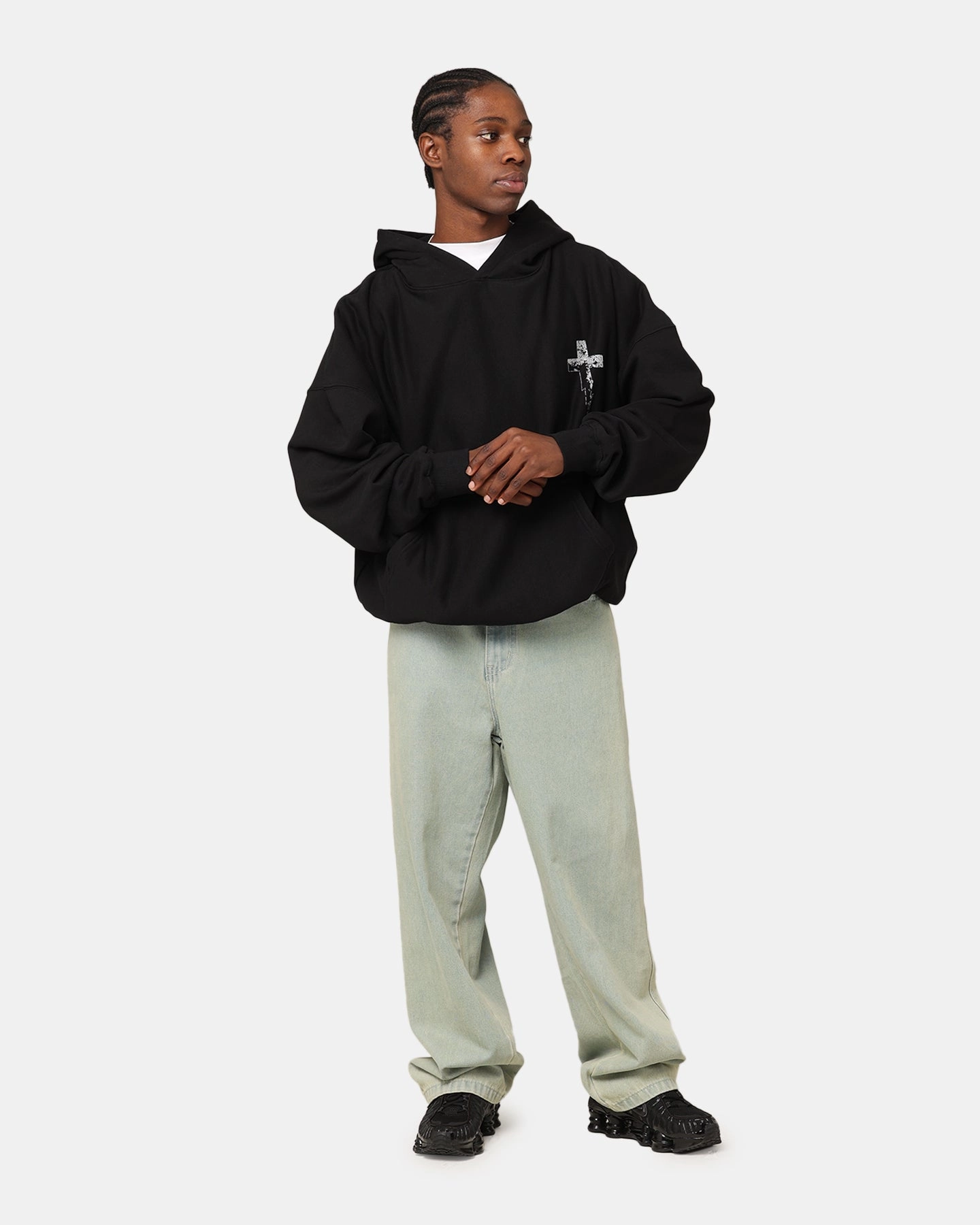 The Anti Order Duskshade Premium Hoodie Black Cozy Lining Spark
