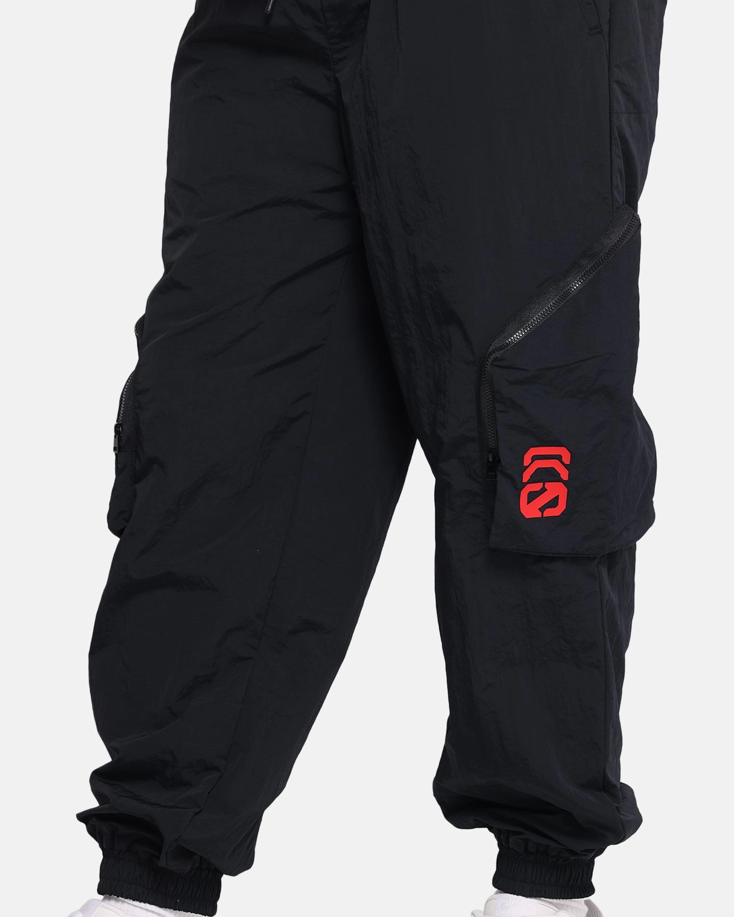 The Anti Order Faction Technical Jogger Black/Red Street Inspired Tear Resistant Fabric
