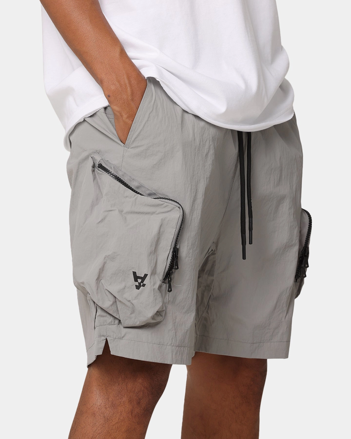 spring shorts Gym Wear The Anti Order Faction Technical Shorts Gray