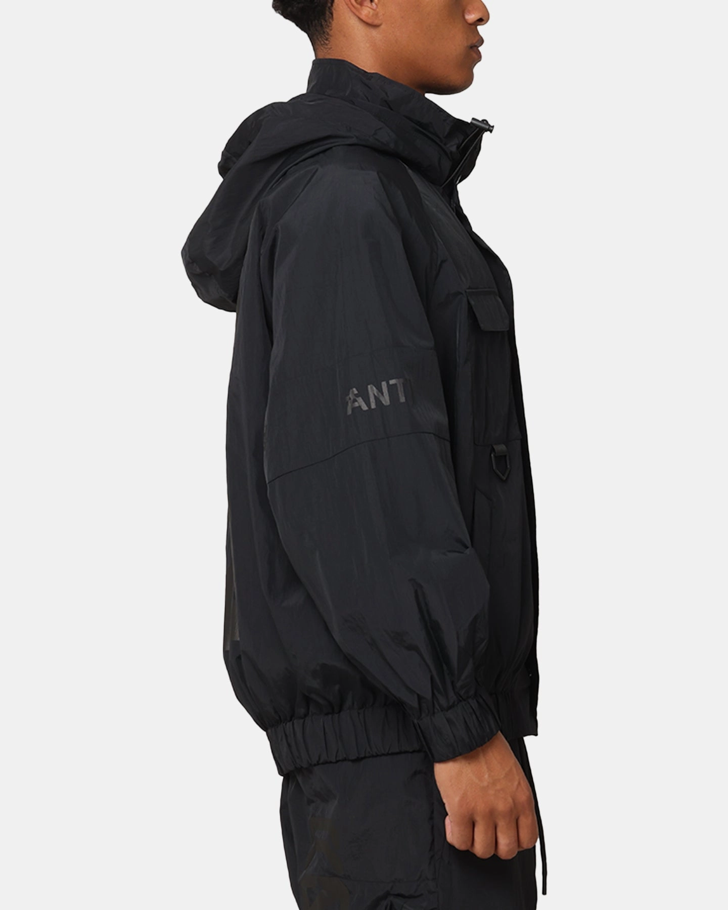 Effort Volunteer The Anti Order Faction Windbreaker Jacket Black
