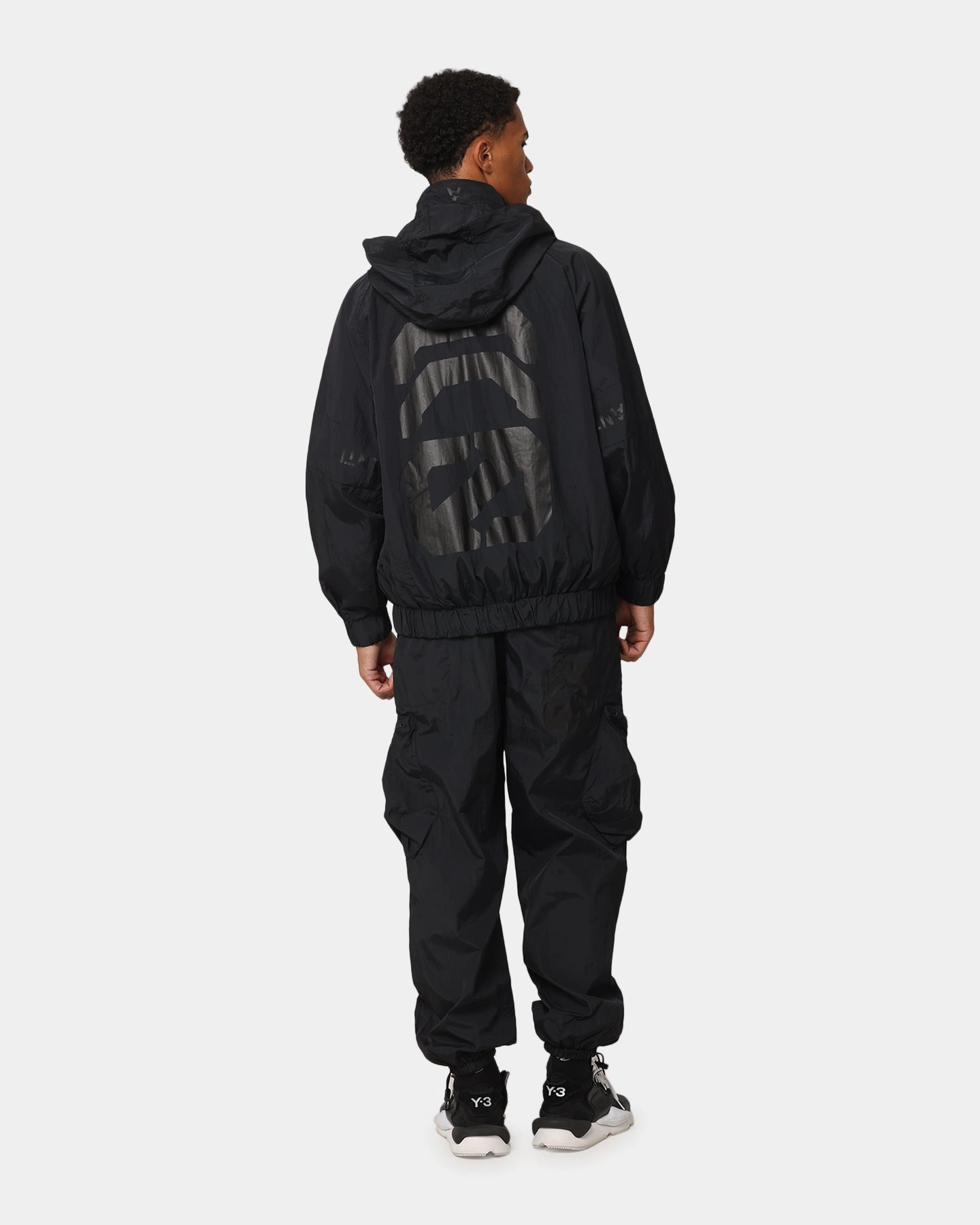 The Anti Order Faction Windbreaker Jacket Black Stretchy VentilatedPanels