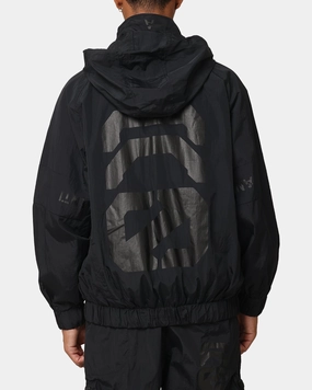 The Anti Order Faction Windbreaker Jacket Black mid-length