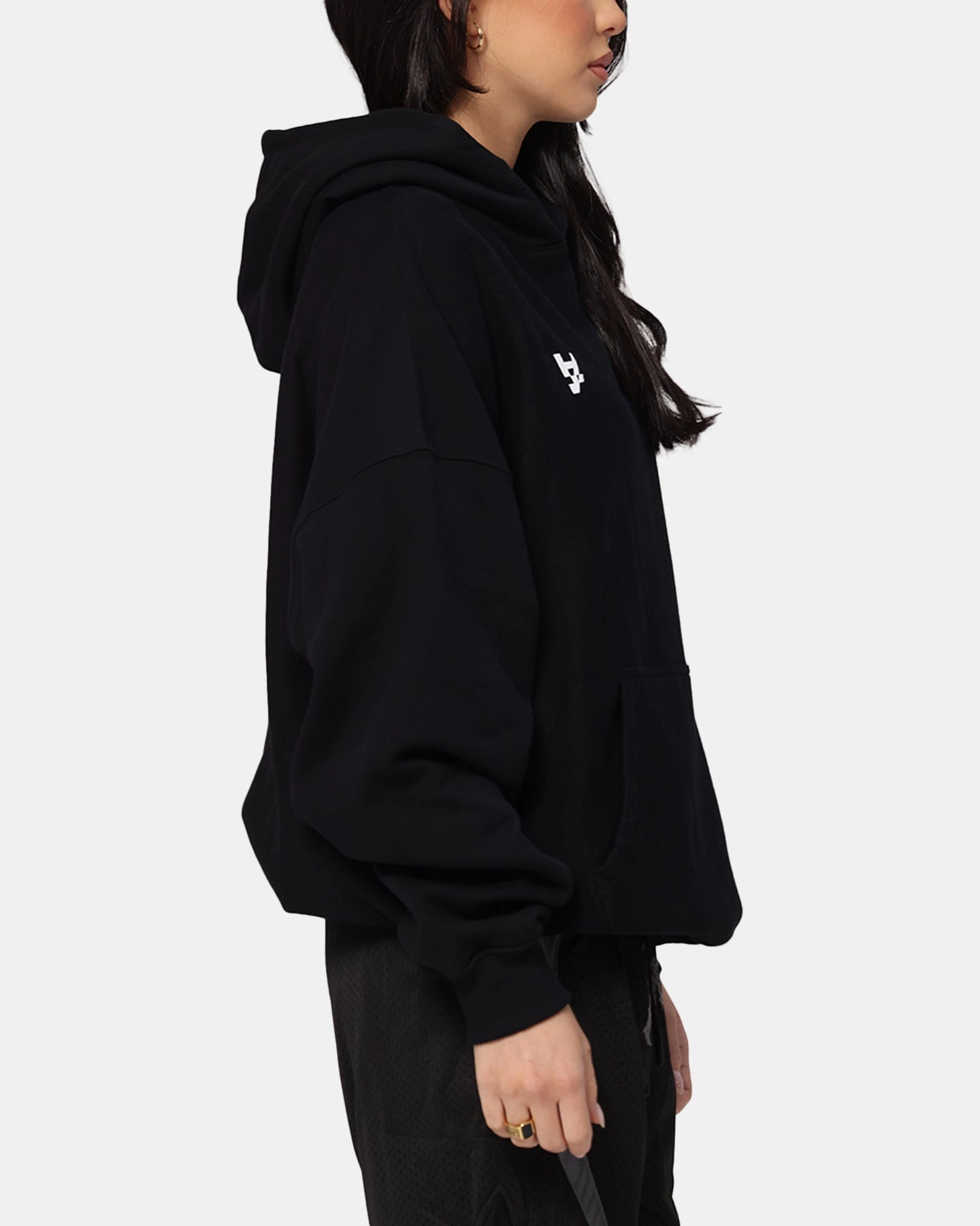 The Anti Order Freedom Boxy Hoodie Black Fearlessness Era