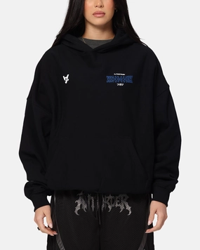 Fantasize The Anti Order Freedom Boxy Hoodie Black