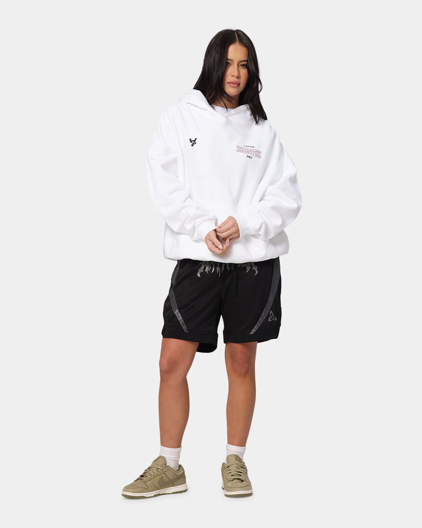 The Anti Order Freedom Boxy Hoodie White young people Produce