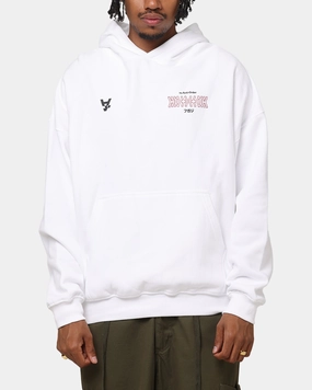 The Anti Order Freedom Boxy Hoodie White Durable Reinforced Edges difficult to operate