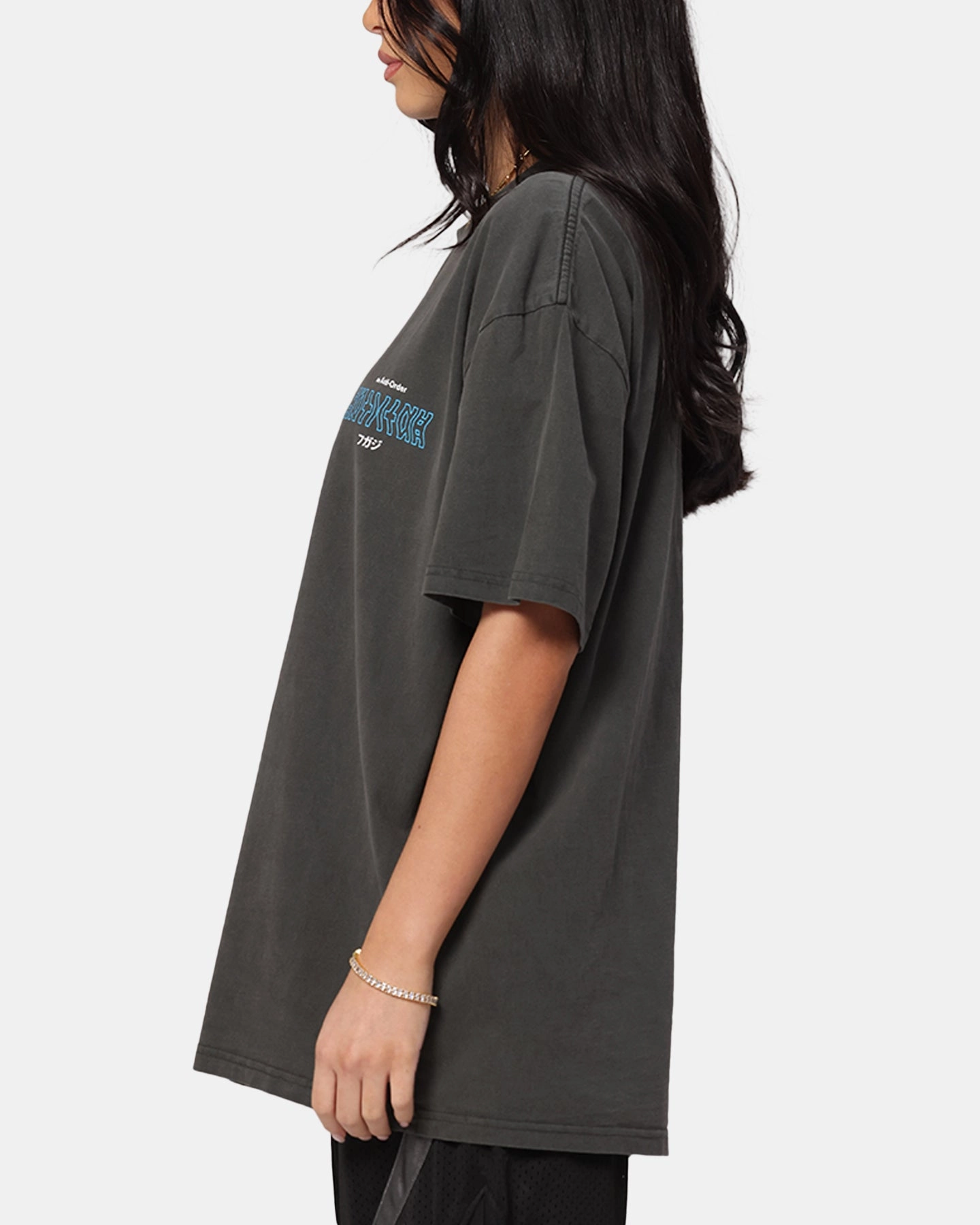 The Anti Order Freedom Boxy T-Shirt Black Wash Fashion Forward Simple Comfort
