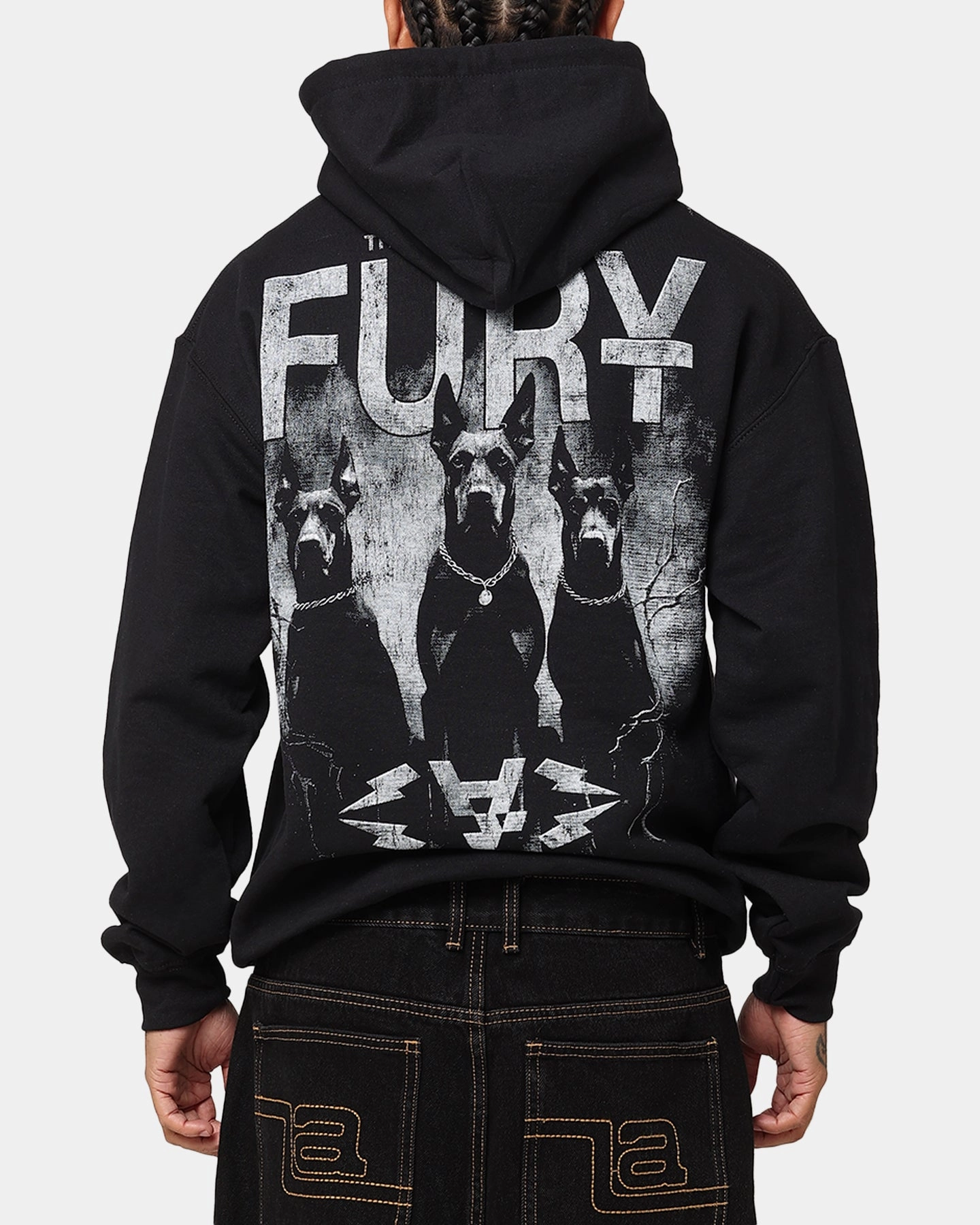 The Anti Order Fury Hoodie Black Odor Control Treatment Observe