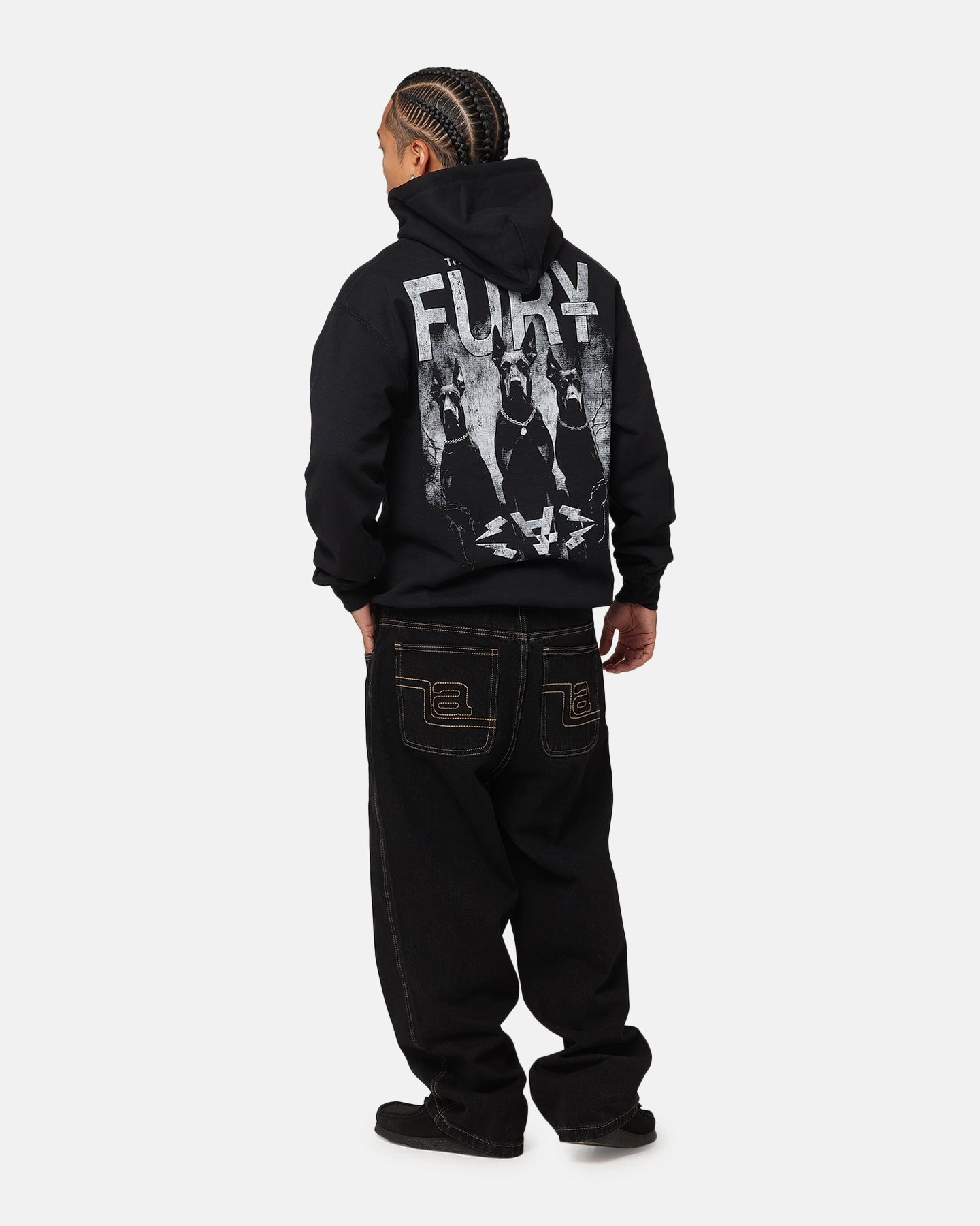 Recycled Material The Anti Order Fury Hoodie Black