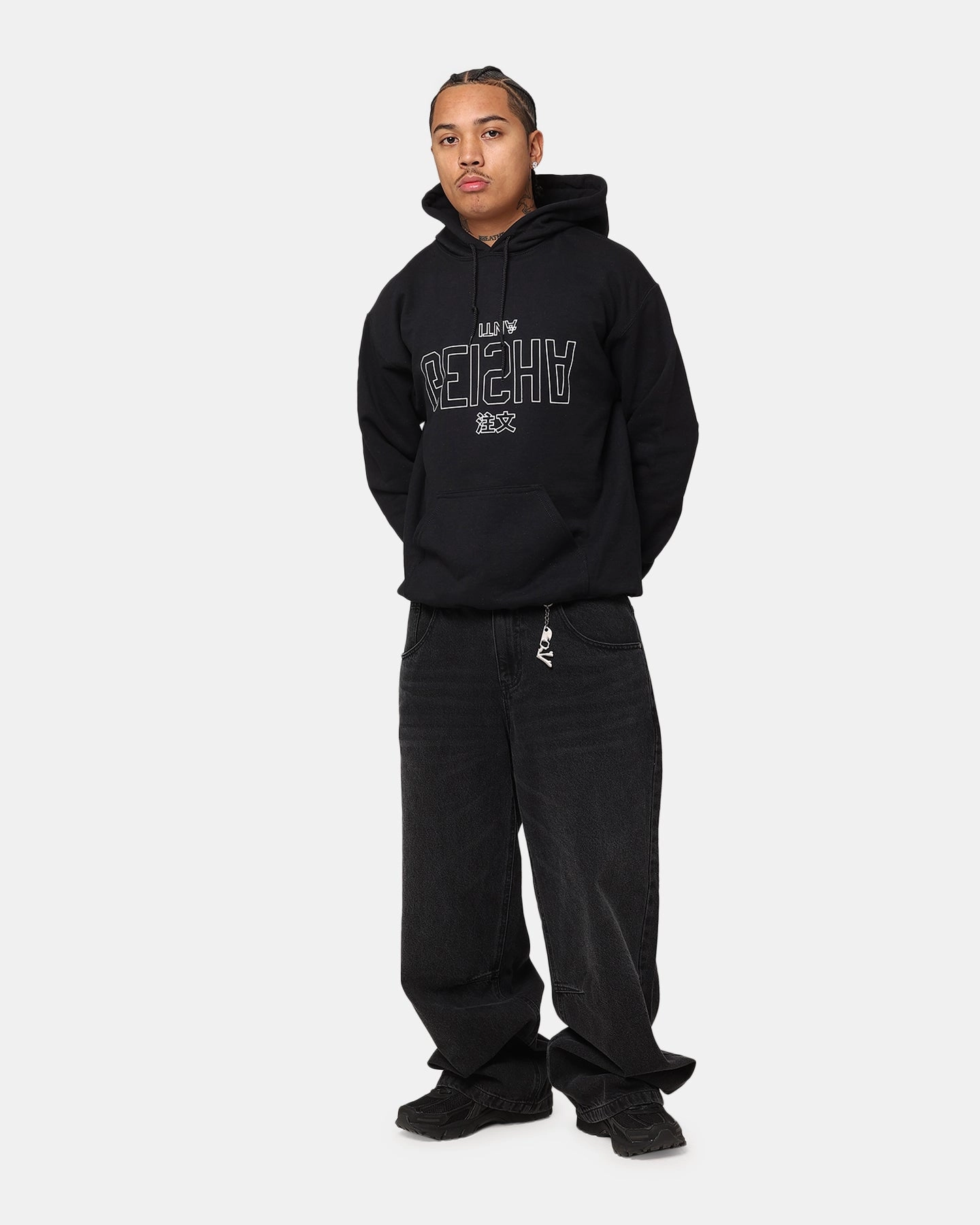 The Anti Order Geisha Hoodie Black Keep