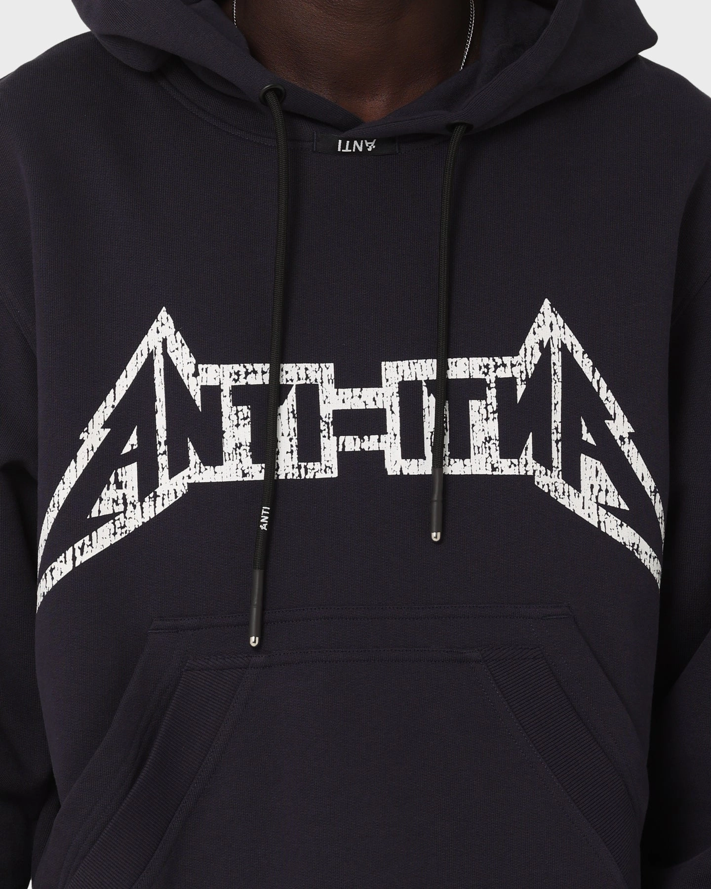 The Anti Order Heavy Metal Hoodie Dark Navy Treasure Hiking Jacket