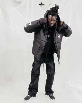 Flexible Seams The Anti Order Hyphen ATD Puffer Jacket V2 Black/Silver