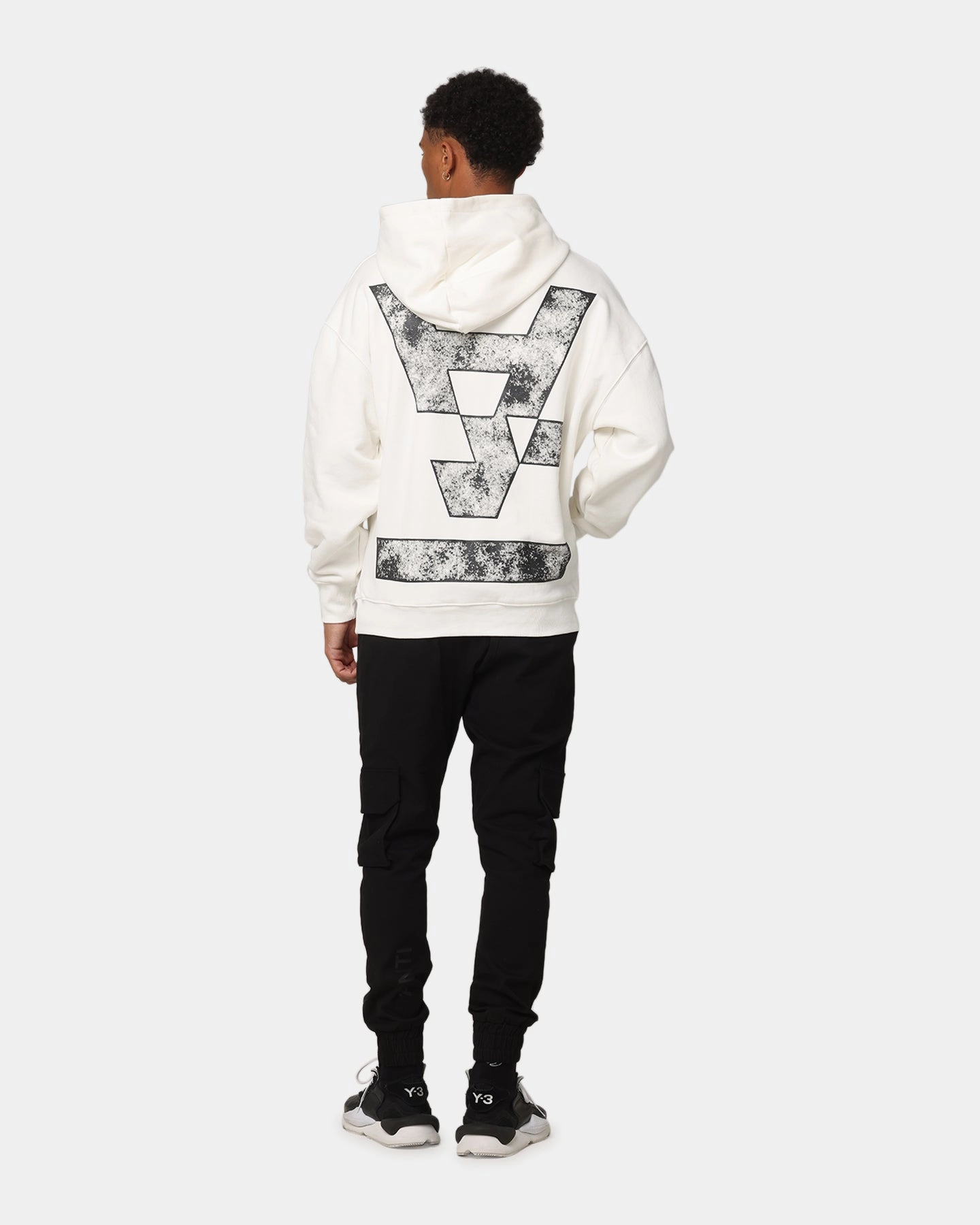The Anti Order Hyphen Premium Hoodie White Versatile Protection