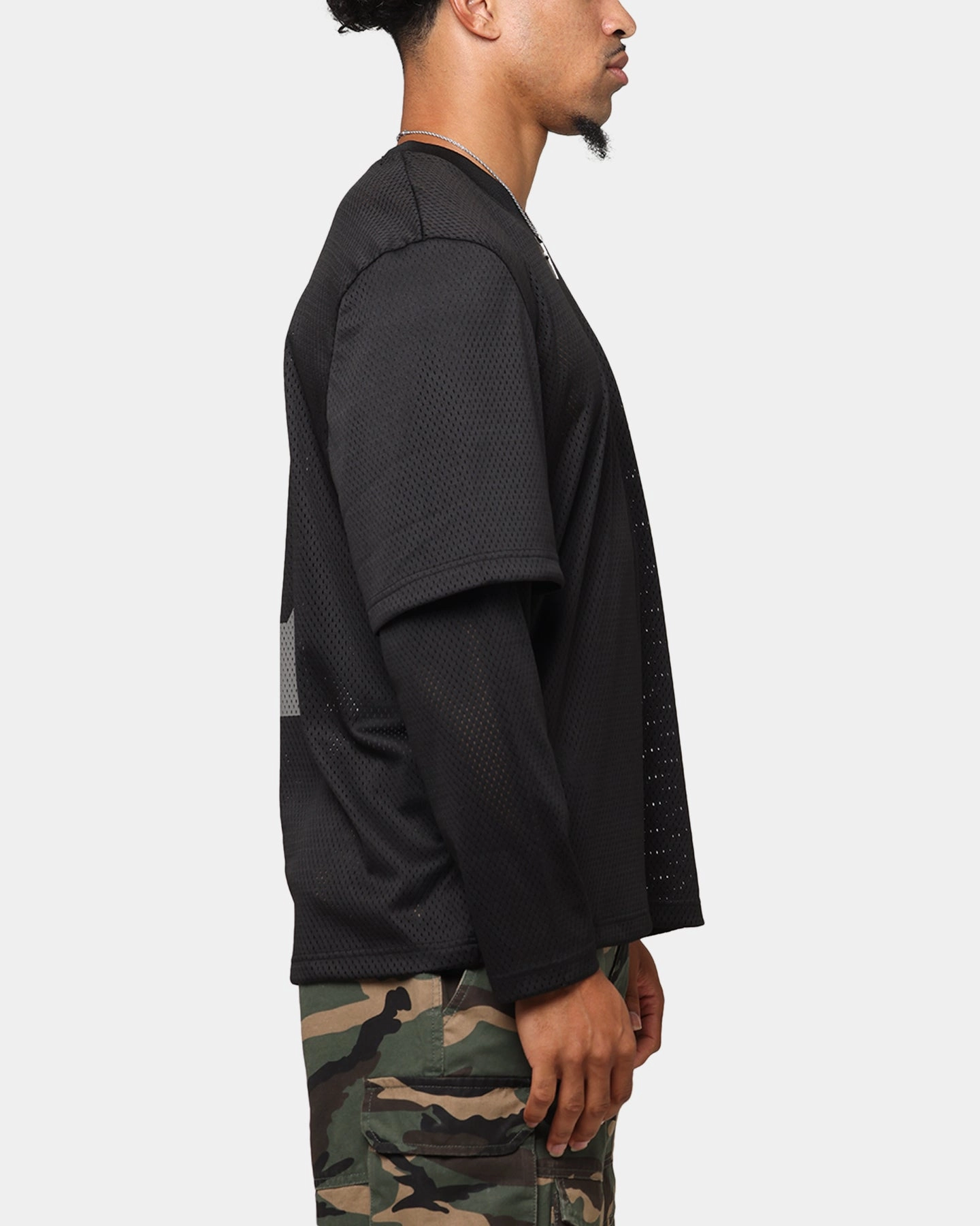 Modern Casual The Anti Order Midnight Layered Jersey Black