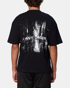 Modern Casual The Anti Order Neo Deop Drop Shoulder T-Shirt Black
