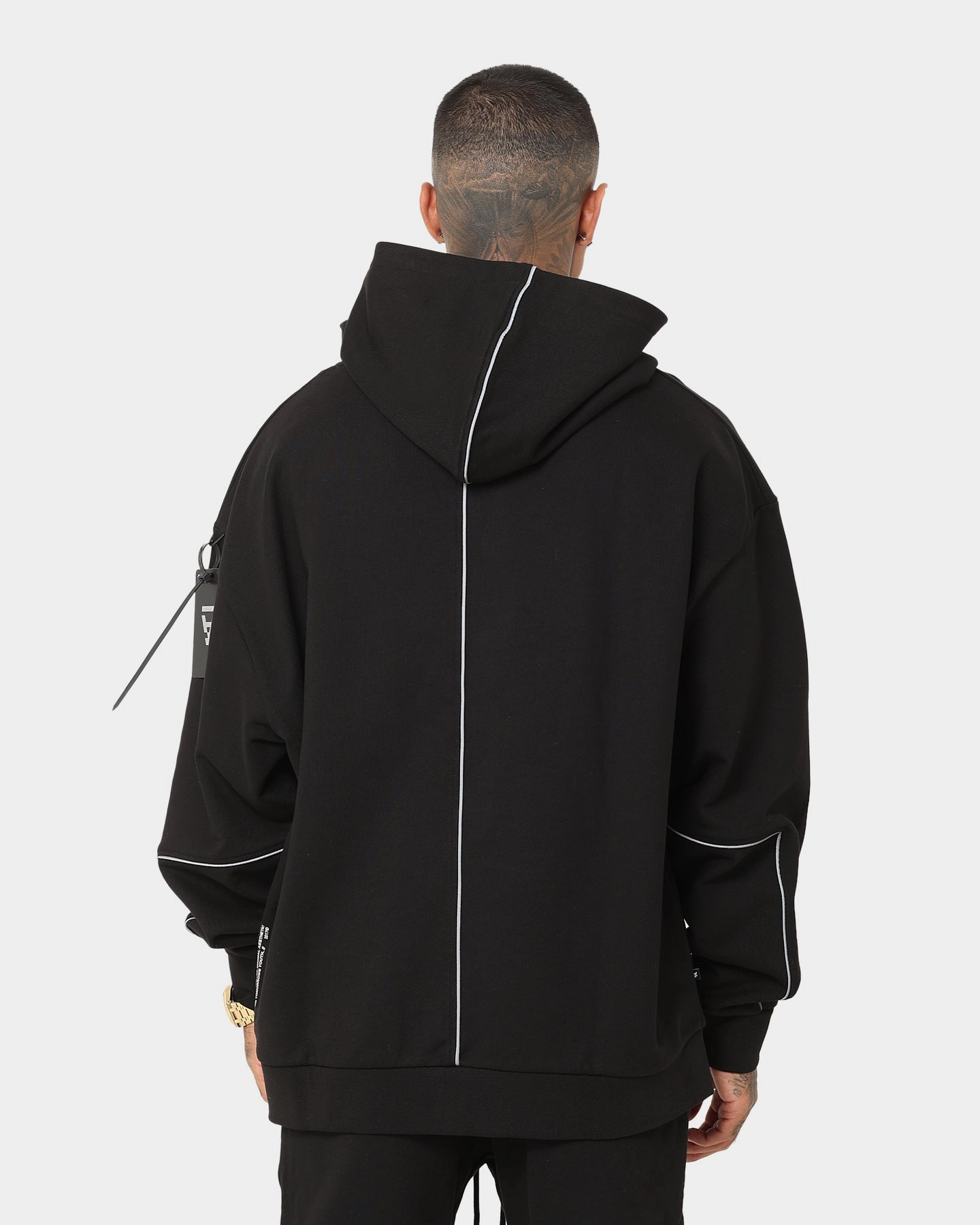 GloveFriendly Cuff Design Outdoor Shield The Anti Order Neon Flux Box Hoodie Black/Reflective