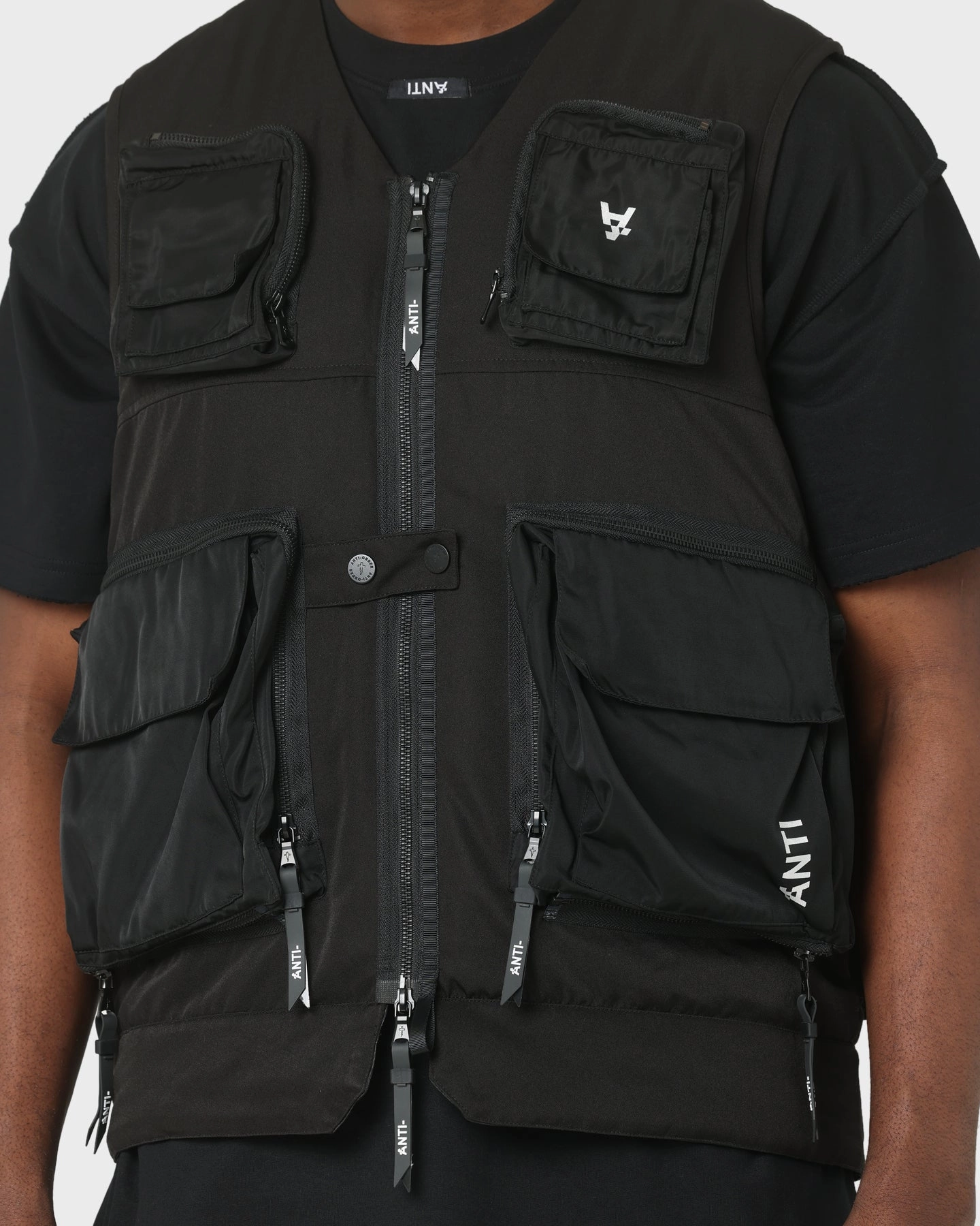 Stylish Shield The Anti-Order Non-Military Vest Black/3M