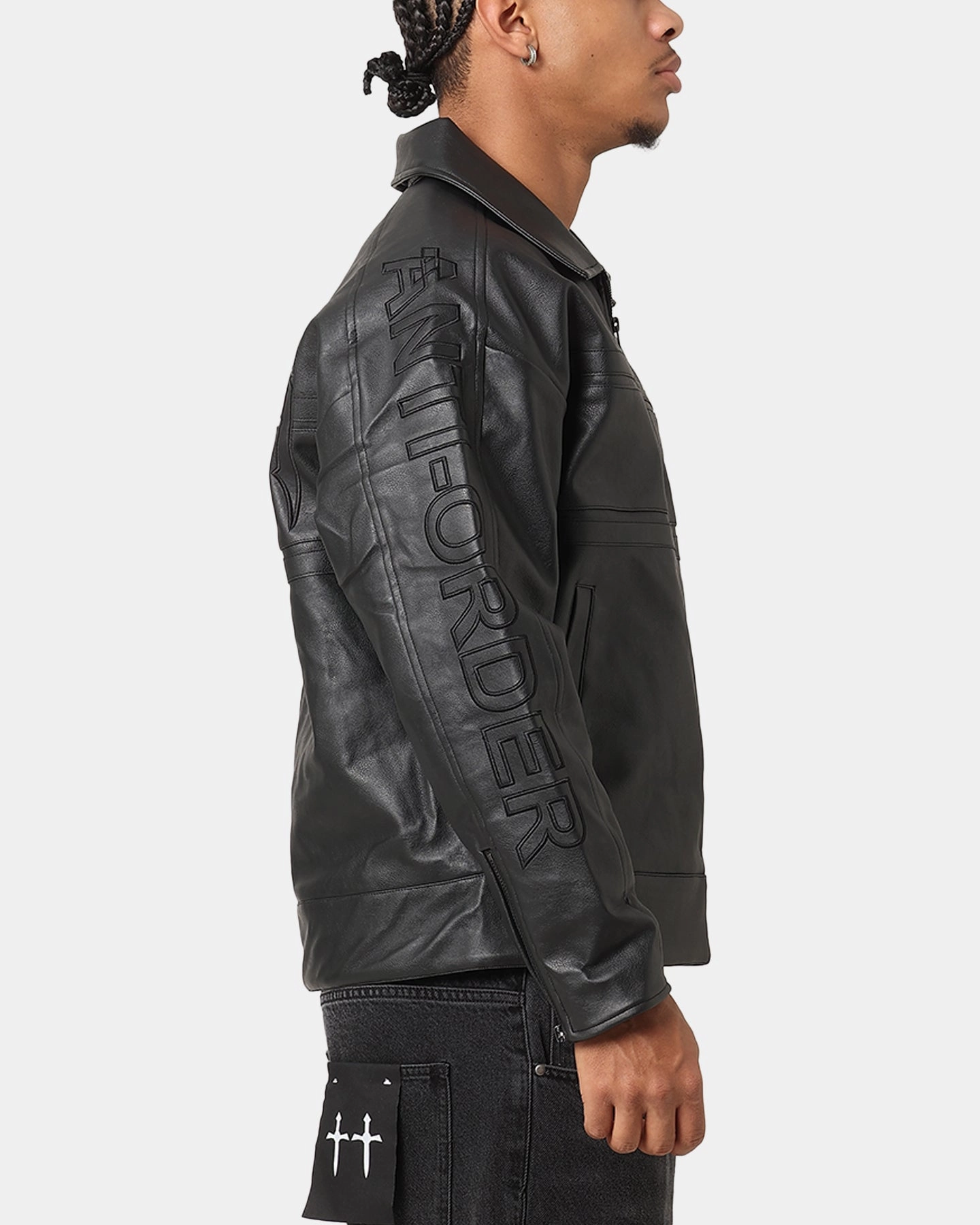 Performance Ready The Anti Order Oversized Motor Jacket Black