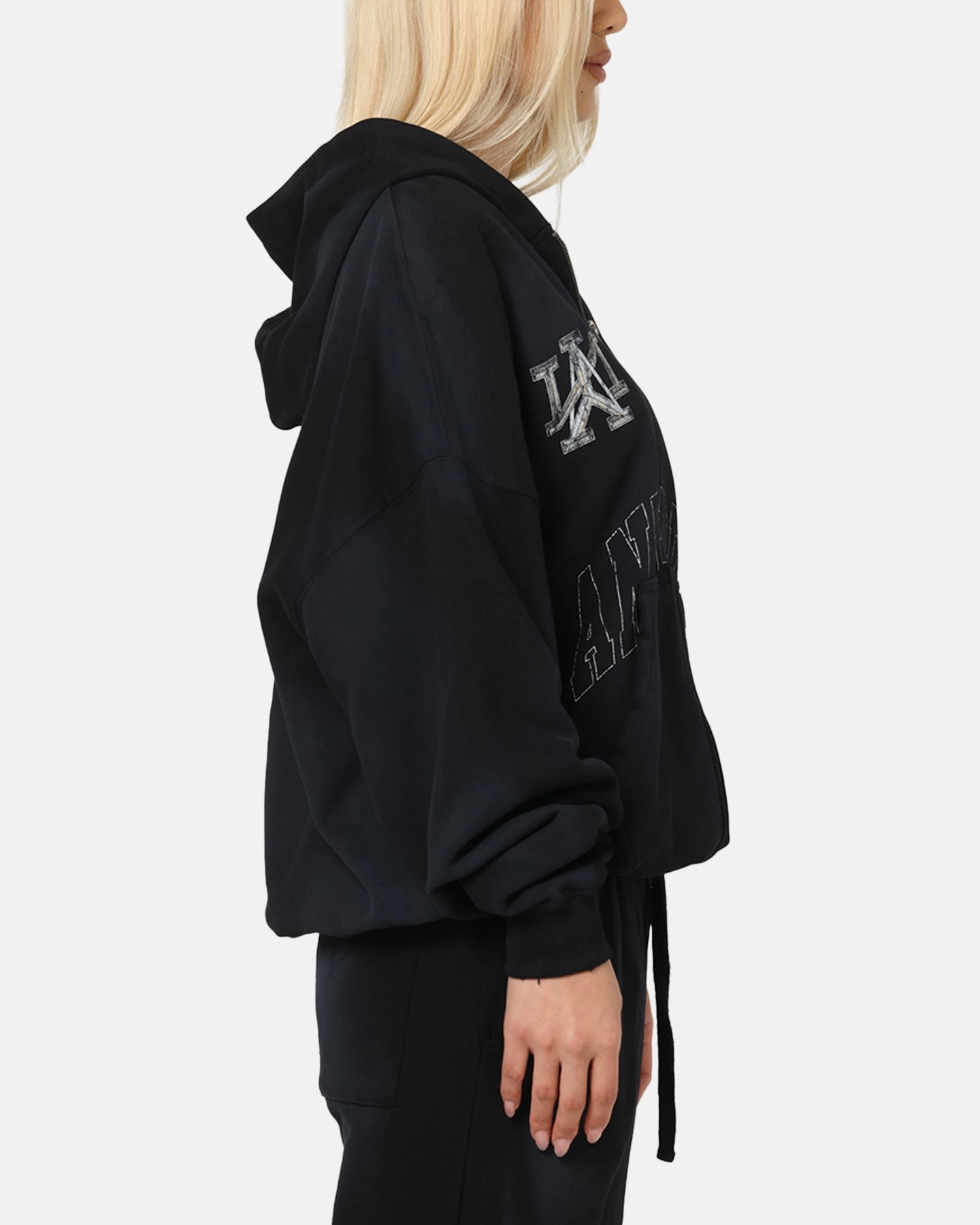 The Anti Order Post Season Zip Hoodie Sunfade Black non adjustable suitable for spring activities