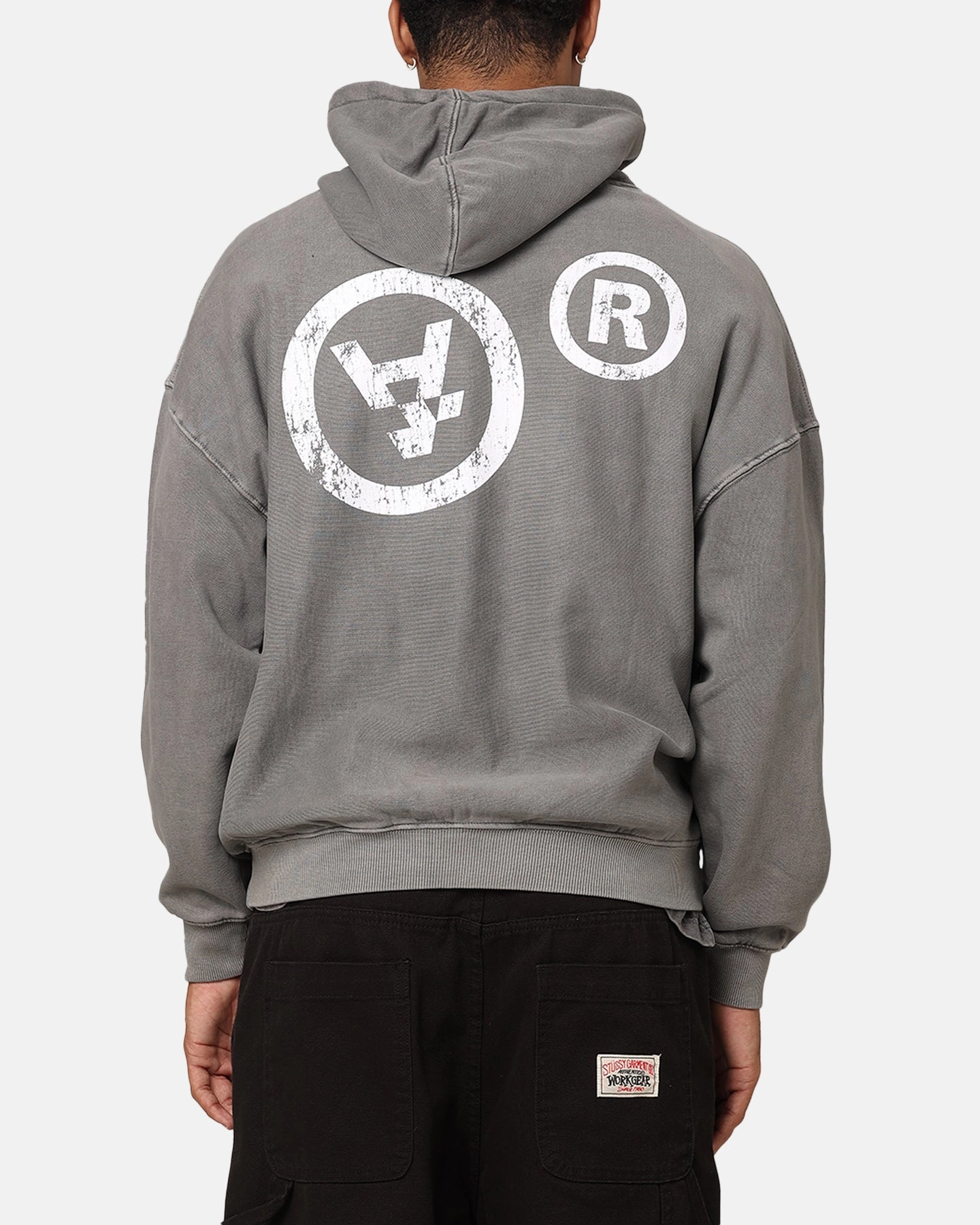Sport Edge The Anti Order Rights Reserved Hoodie Washed Charcoal