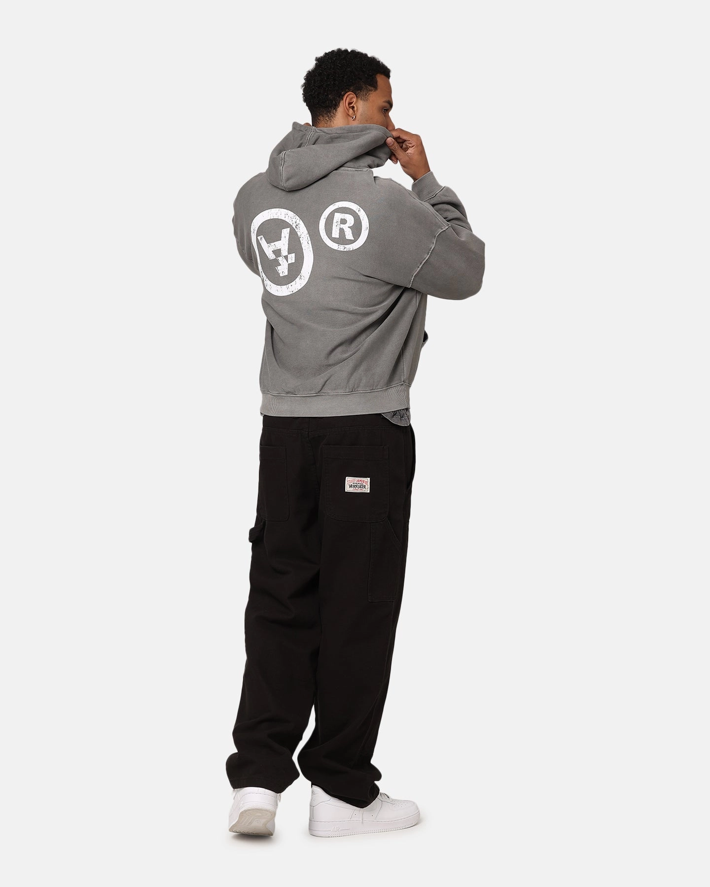 The Anti Order Rights Reserved Hoodie Washed Charcoal Forgiveness Functional Outerwear