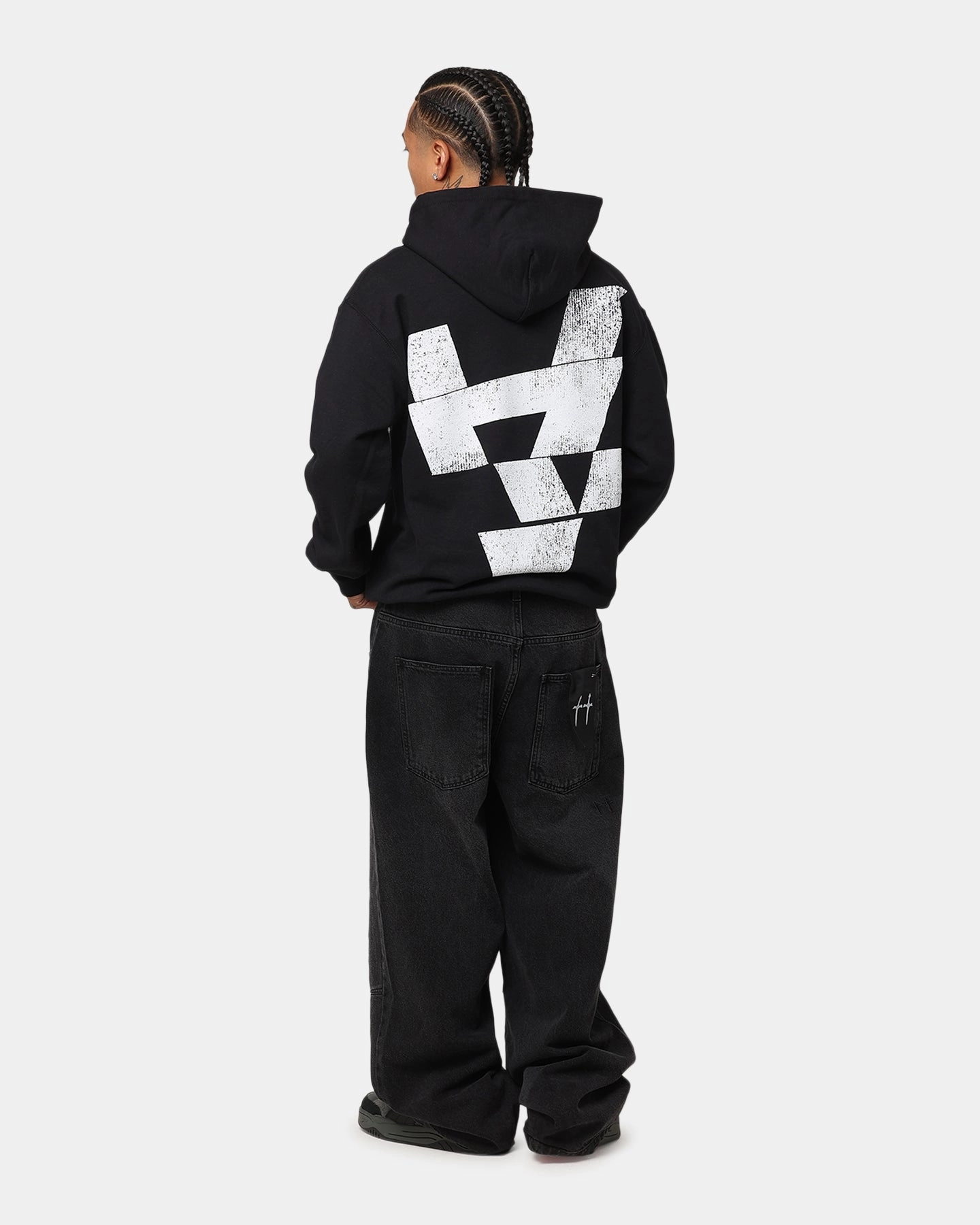 The Anti Order Smash Repair Hoodie Black/White Philanthropy