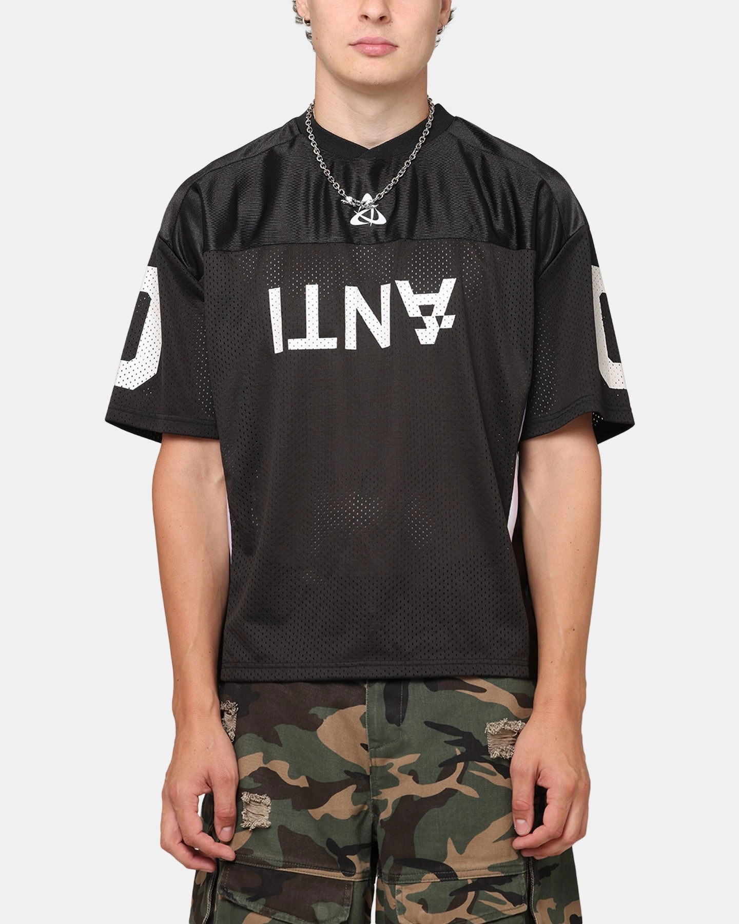 Dynamic Comfort The Anti Order Sparta Mesh Team Jersey Black/White