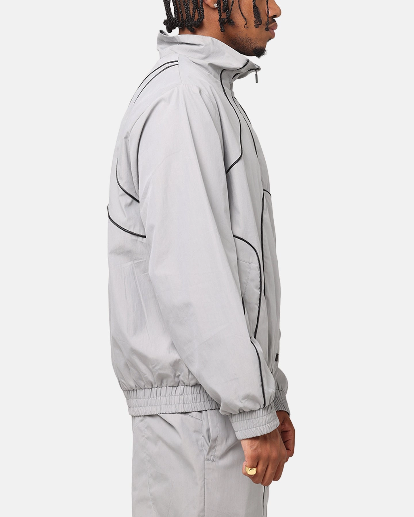 Father's Day The Anti Order Stereo Nylon Track Jacket Grey