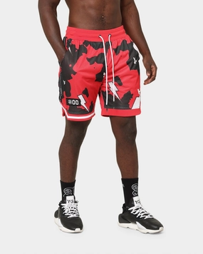 The Anti Order Storm Camo Basketball Shorts Black/Red/White affordable choice Adjustable Waistband