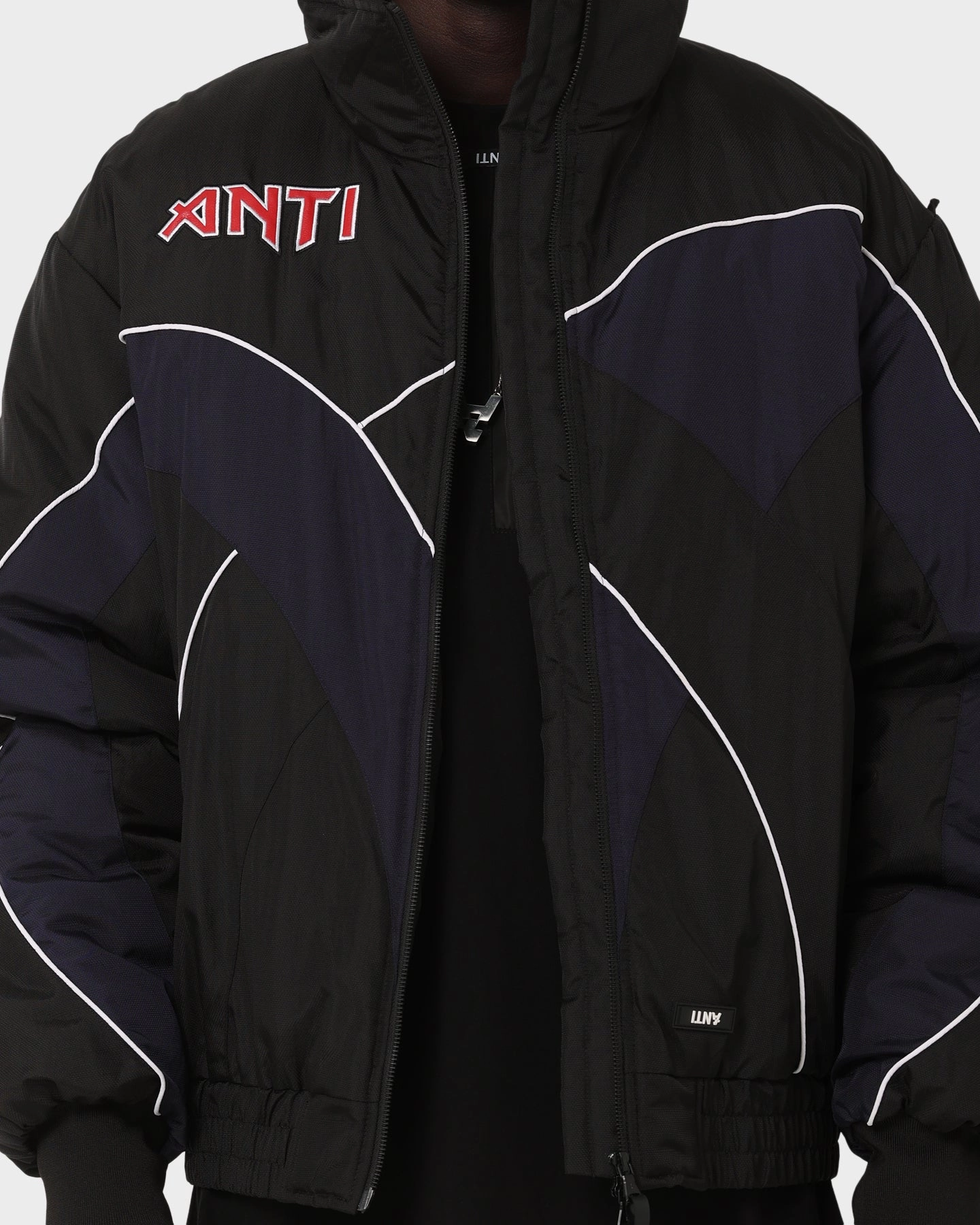 Youth The Anti Order Tokyo Moto Racing Jacket Black/Navy/Red