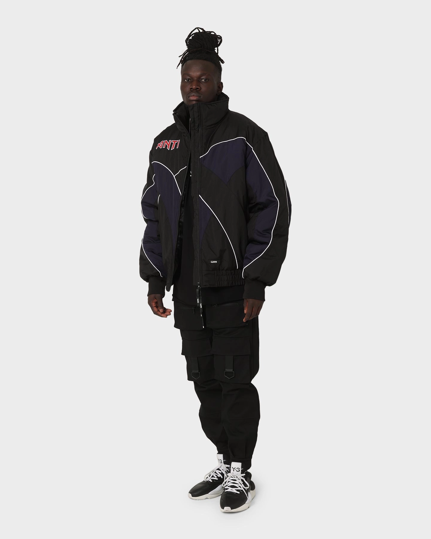 The Anti Order Tokyo Moto Racing Jacket Black/Navy/Red Confidence booster Fray Resistant Finish