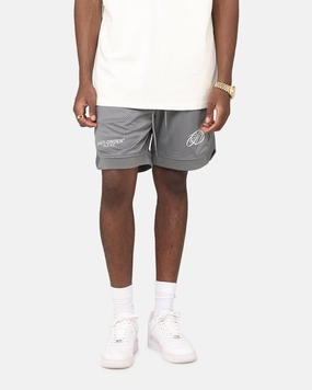 Bright Colors Lounge Wear The Anti Order Track Club Basketball Shorts Dark Grey/Grey