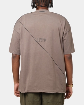 The Anti Order XY Aesthetic Non Seam T-Shirt Vintage Brown light layering