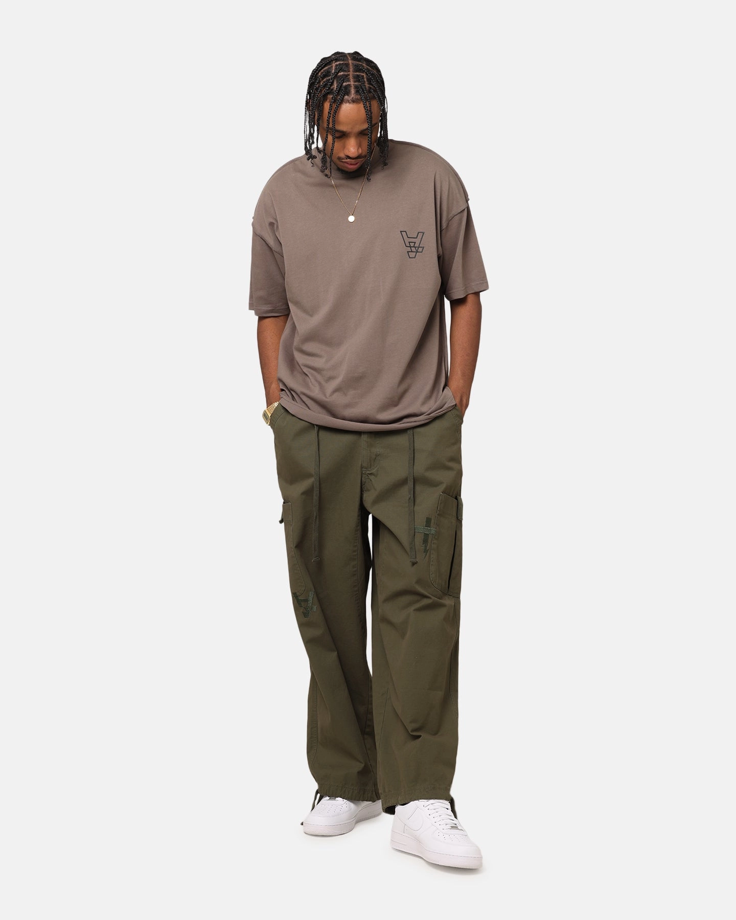 The Anti Order XY Aesthetic Non Seam T-Shirt Vintage Brown Airflow Ventilation System Kids playfulness