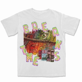The Breaks Evil Machines T-Shirt 'White' Casual Comfort