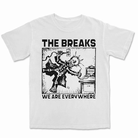 The Breaks We Are Everywhere T-Shirt 'White' Universal Silhouette