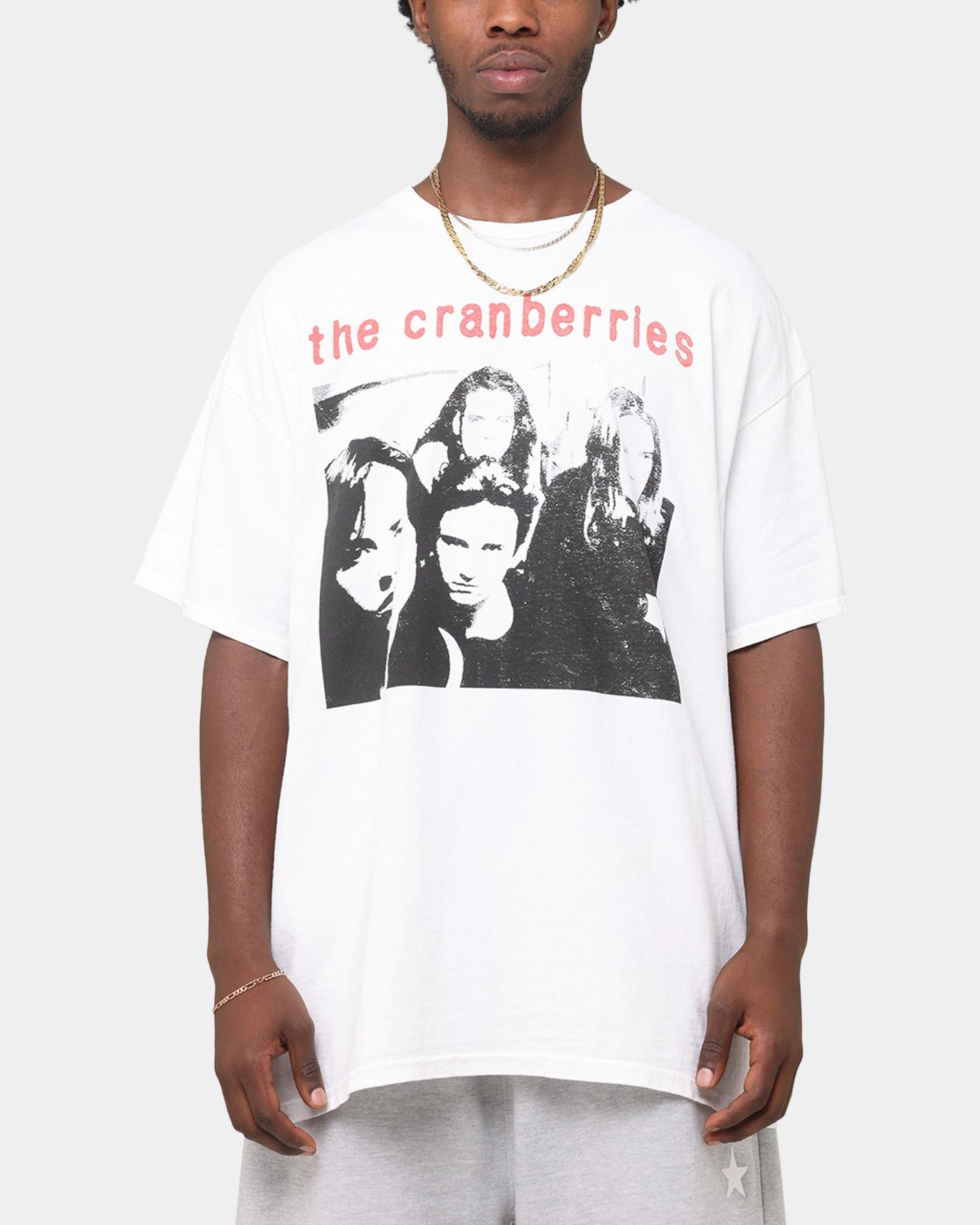 Sporty Comfort The Cranberries Band Vintage T-Shirt White Vintage