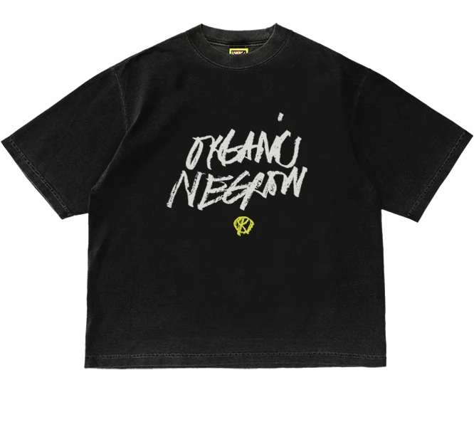 Easy Care Material The Fruit Mkt Organic Negro T-shirt 'Black Neon'