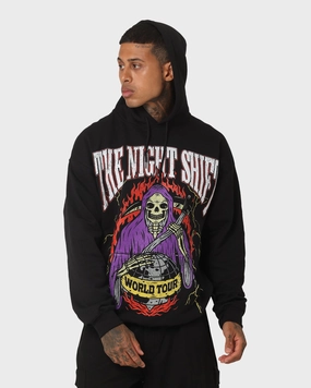 practice session The Night Shift World Tour Hoodie Black