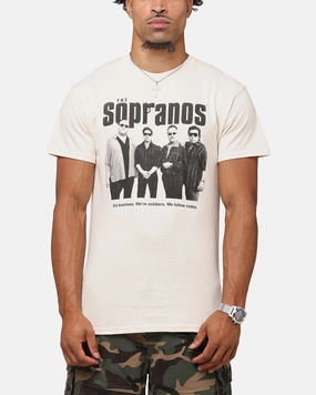 The Sopranos It's Business T-Shirt Off White Trendy Vibes Wear Effortless Look