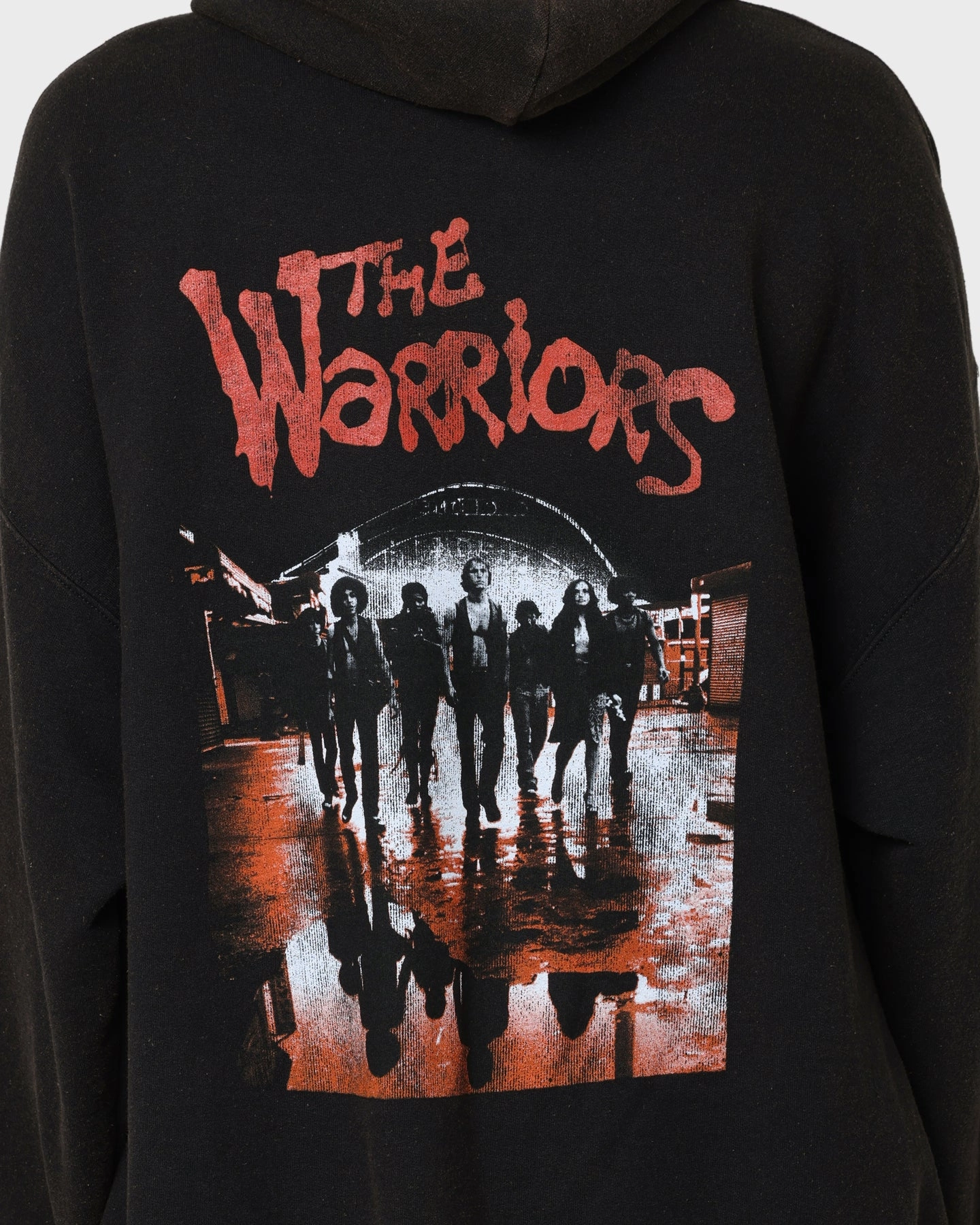 Valentine's look Survive American Thrift X The Warriors The Warriors Vintage Hoodie Black Wash