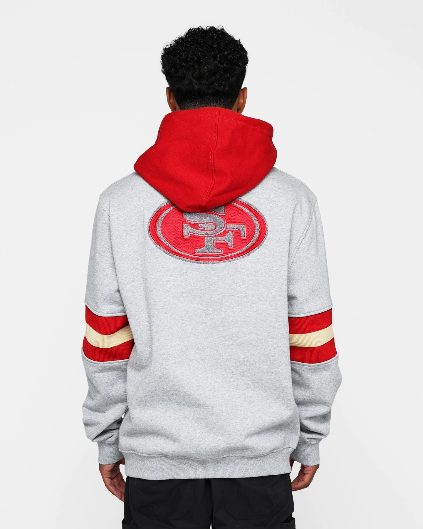 Storm Resistant Closure New Era San Francisco 49ers Hoodie Grey