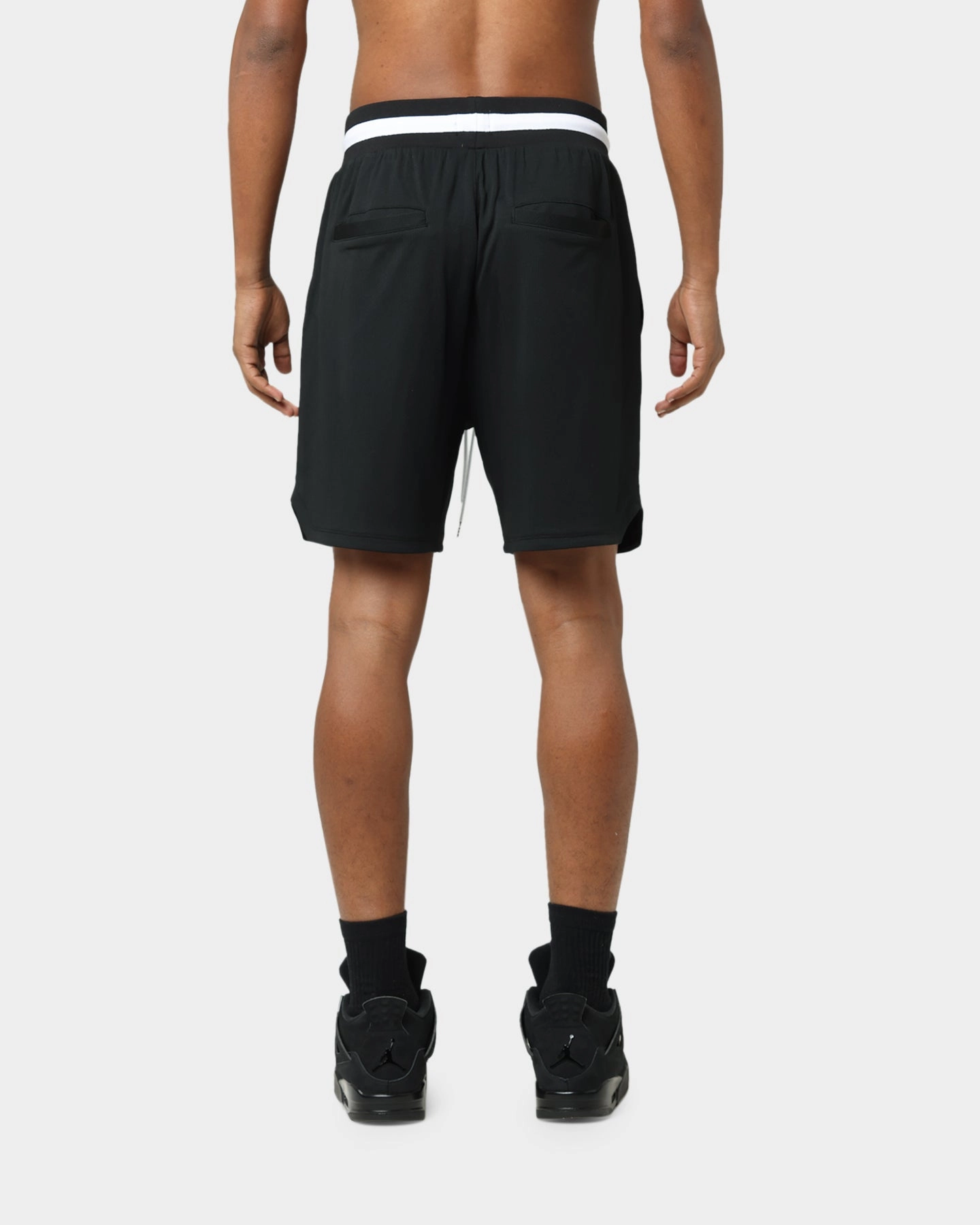 tropical style Abrasion Proof Fabric Carr?? C-Class Ball Shorts Black
