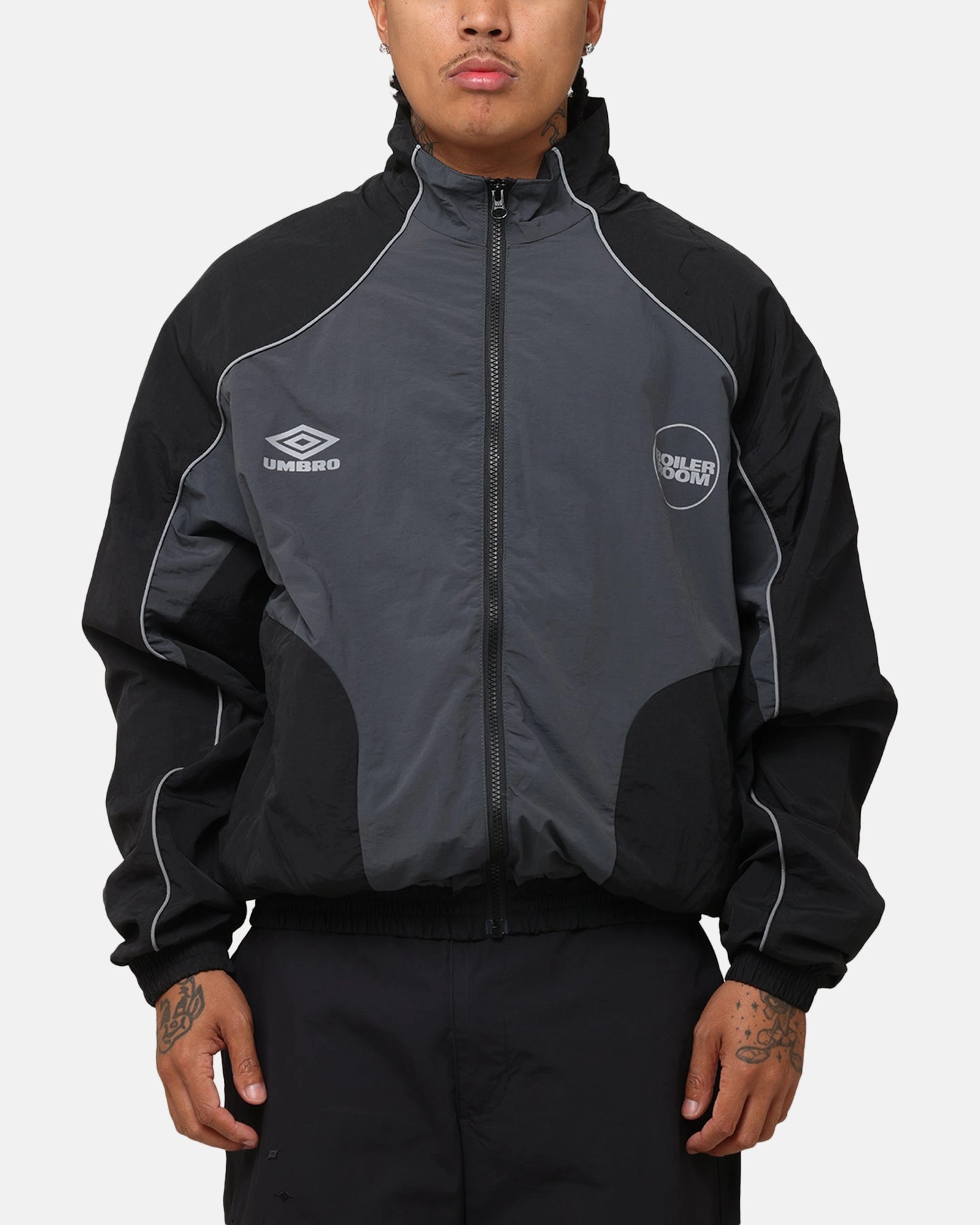 Boiler Room X Umbro Shell Jacket Black Supply