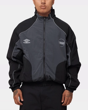 Boiler Room X Umbro Shell Jacket Black suitable for advertising campaigns