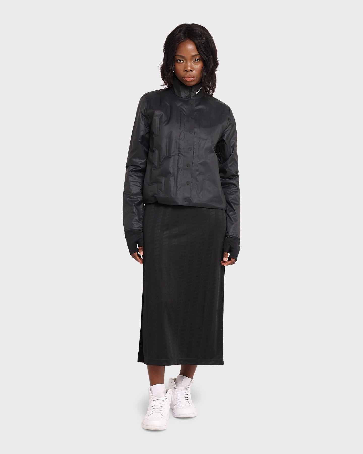 Wind Lock Secure Nike Women's Nike Sportswear Inflatable Jacket Black