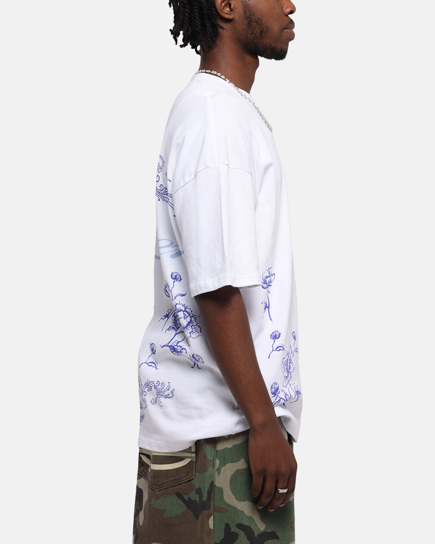 Easy Wear Option Effortless Comfort Wear Loiter Fine China T-Shirt White